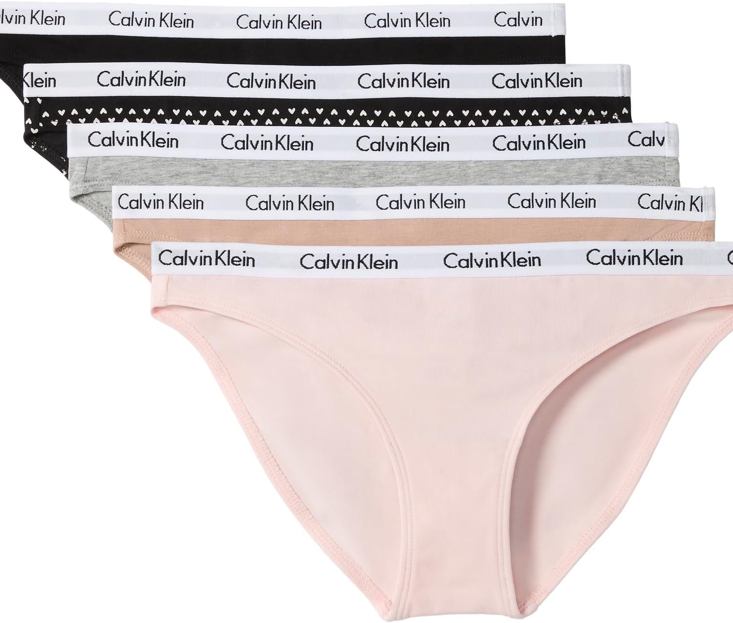 Женские трусики-бикини Calvin Klein Carousel Logo из хлопка и стретч-хлопка, 5 шт., Black/Cedar/Grey Heather/Nymphs Thigh/Heart Striped Black
Женские трусики-бикини Calvin Klein Carousel Logo из хлопка и стретч-хлопка, 5 шт., Black/Cedar/Grey Heather/Nymphs Thigh/Heart Striped Black