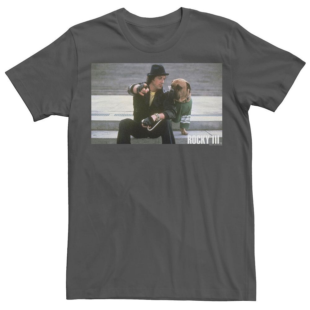Мужская футболка с плакатом Rocky 3 Rocky And Butkus Licensed Character, цвет Charcoal
Мужская футболка с плакатом Rocky 3 Rocky And Butkus Licensed Character, цвет Charcoal