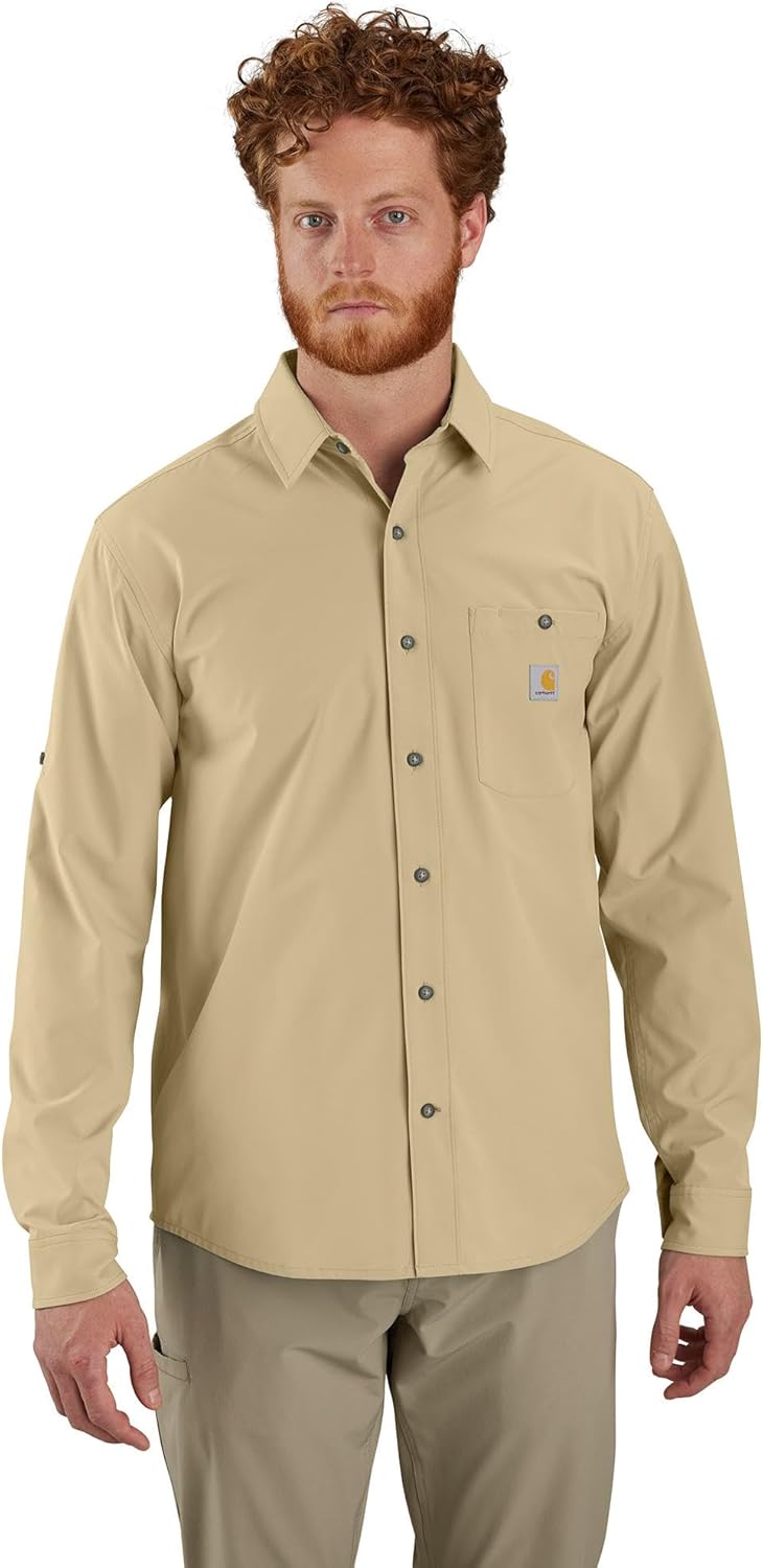 Carhartt мужская футболка Force Sun Defender с длинным рукавом, свободного кроя, легкая, Beach
Carhartt мужская футболка Force Sun Defender с длинным рукавом, свободного кроя, легкая, Beach