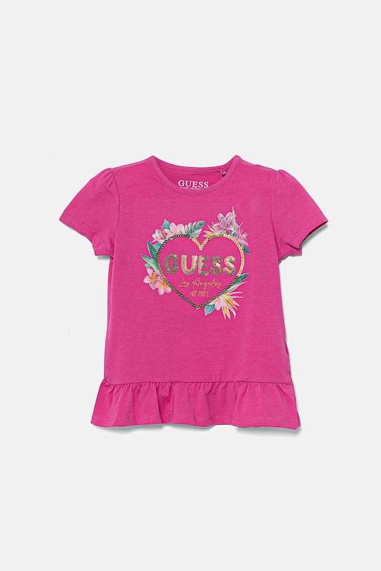 Детская футболка Guess, розовый
Детская футболка Guess, розовый