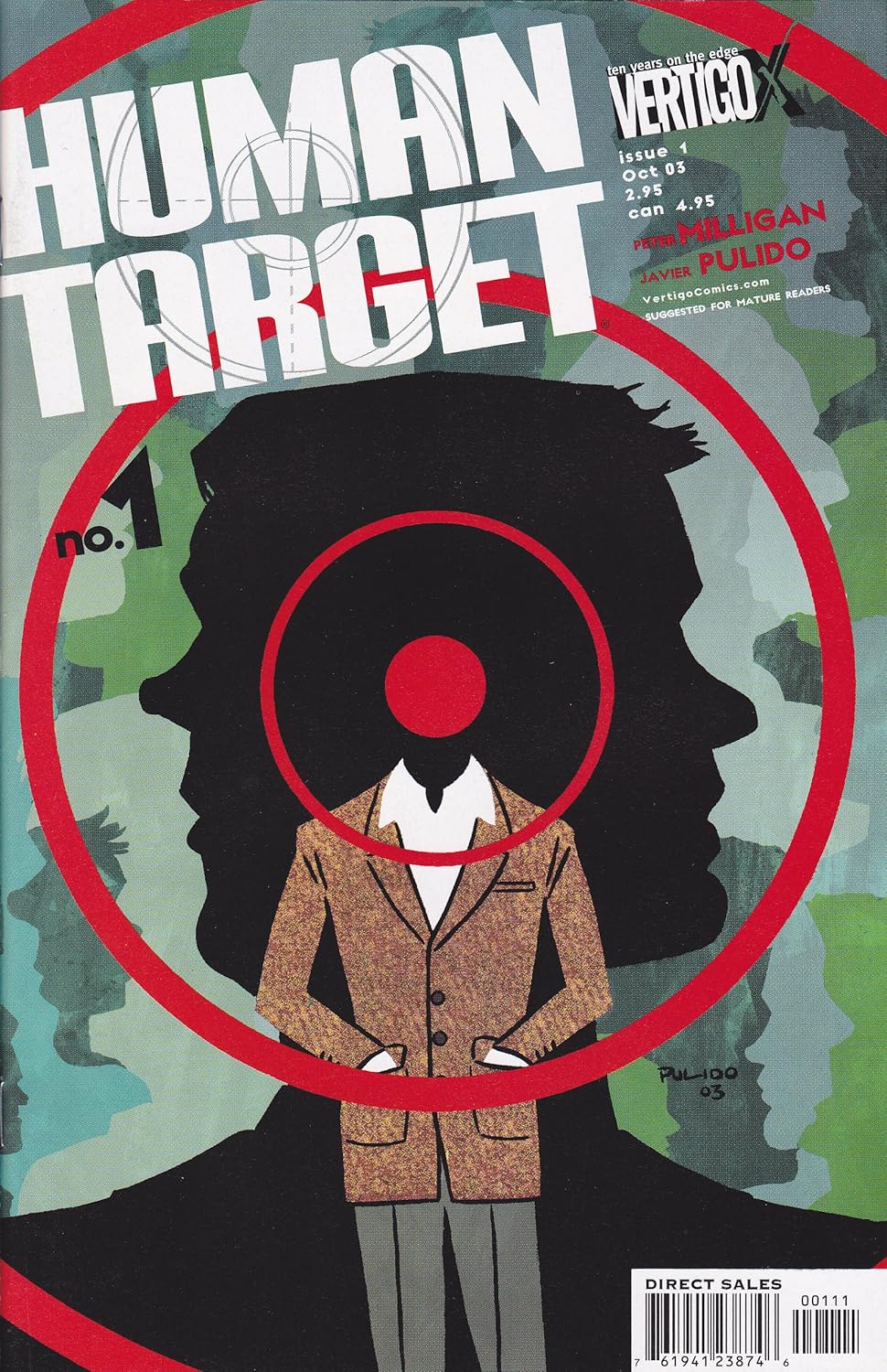 Human Target #1 To Be Frank Pt 1 of 1 (Vertigo)
Human Target #1 To Be Frank Pt 1 of 1 (Vertigo)