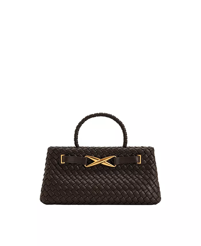 Женская плетеная сумка-тоут Elora небольшого размера JW PEI, коричневый
Женская плетеная сумка-тоут Elora небольшого размера JW PEI, коричневый