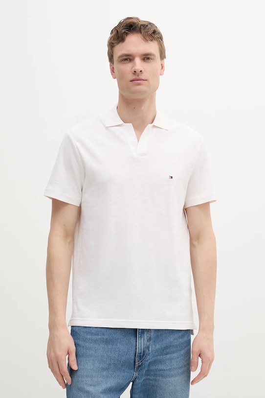 Хлопковая поло Tommy Hilfiger, бежевый
Хлопковая поло Tommy Hilfiger, бежевый