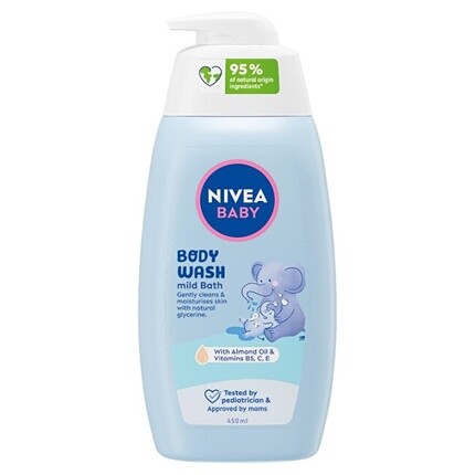Гель для душа Baby Gentle Bath (гель для душа) 450 мл Nivea
Гель для душа Baby Gentle Bath (гель для душа) 450 мл Nivea