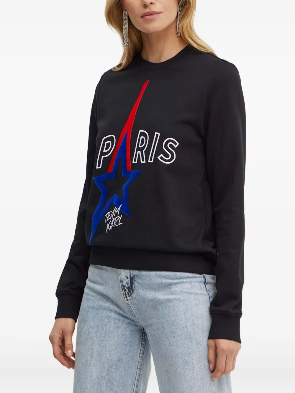 Свитшот с мотивом в виде звезд Karl Lagerfeld, черный
Свитшот с мотивом в виде звезд Karl Lagerfeld, черный