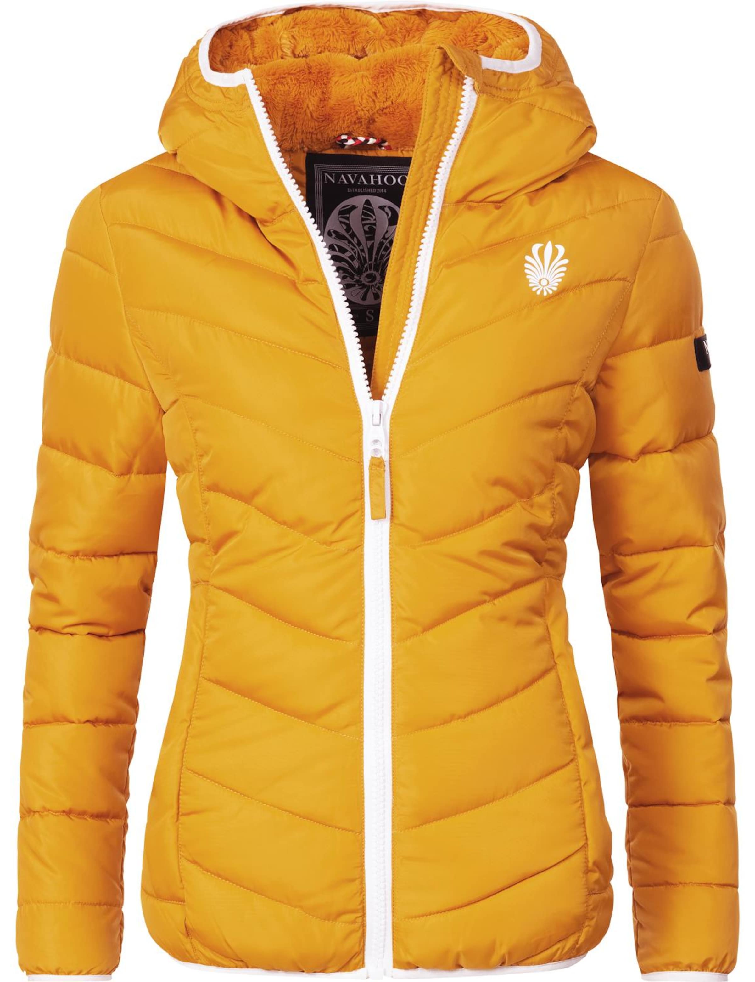 NAVAHOO Межсезонная куртка 'Elva' в желтом цвете
NAVAHOO Межсезонная куртка 'Elva' в желтом цвете
