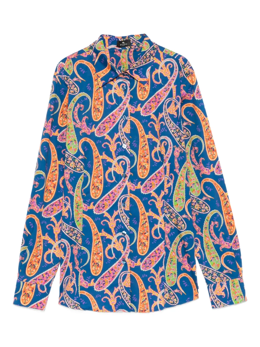 Рубашка с узором «пейсли» Etro, синий
Рубашка с узором «пейсли» Etro, синий