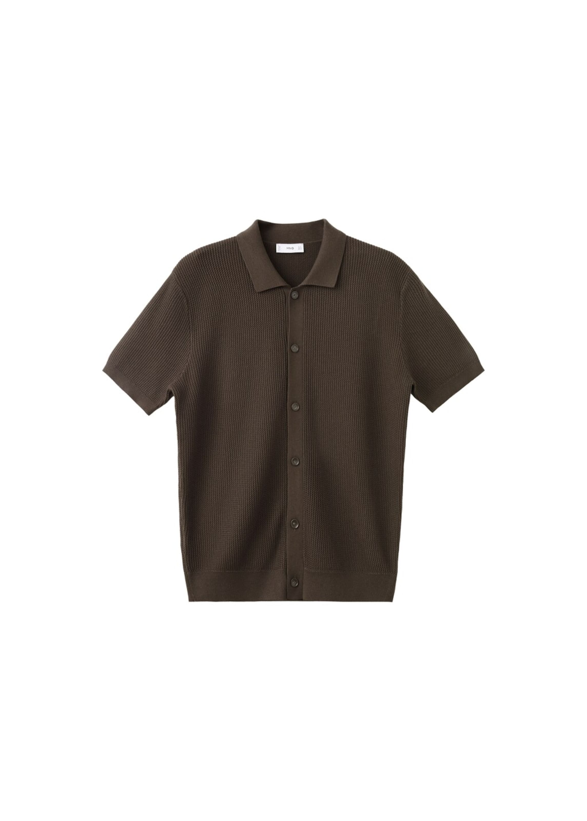 MANGO MAN Рубашка на пуговицах Regular Fit 'Salas' в цвете Chocolate
MANGO MAN Рубашка на пуговицах Regular Fit 'Salas' в цвете Chocolate