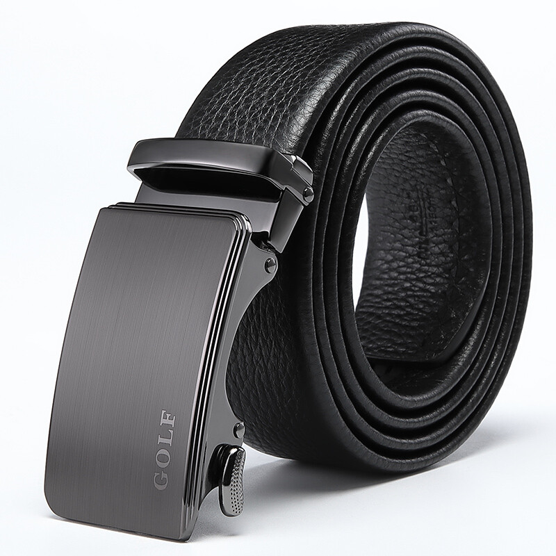 Мужской кожаный ремень GOLF, Черный пистолет (подарочная коробка)
Мужской кожаный ремень GOLF, Черный пистолет (подарочная коробка)