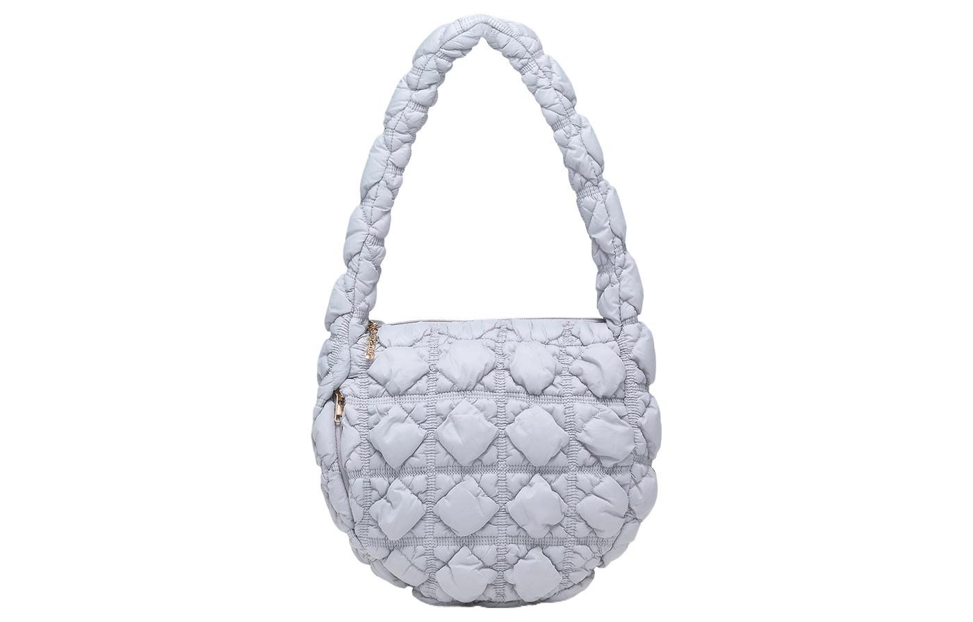 CARLYN Нейлоновая сумка облако женская среднего размера серо-голубая, Gray Blue
CARLYN Нейлоновая сумка облако женская среднего размера серо-голубая, Gray Blue