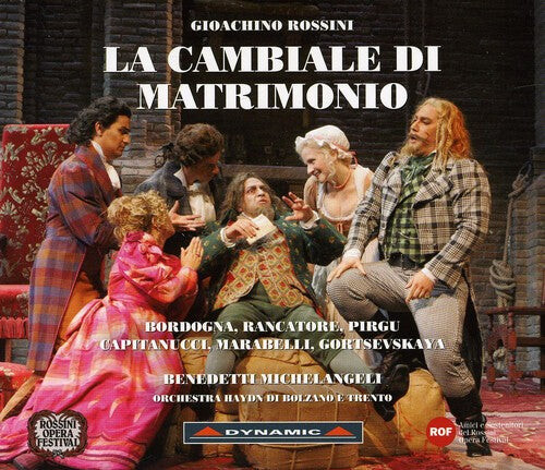 CD диск Rossini / Bordogna / Rancatore / Pirgu / Marabelli: La Cambiale Di Matrimonio
CD диск Rossini / Bordogna / Rancatore / Pirgu / Marabelli: La Cambiale Di Matrimonio