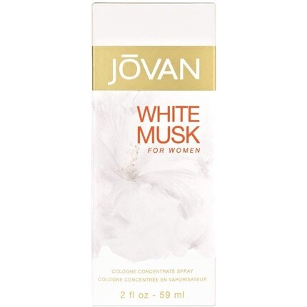 Jovan White Musk Eau De Cologne Spray For Women 59ml
Jovan White Musk Eau De Cologne Spray For Women 59ml