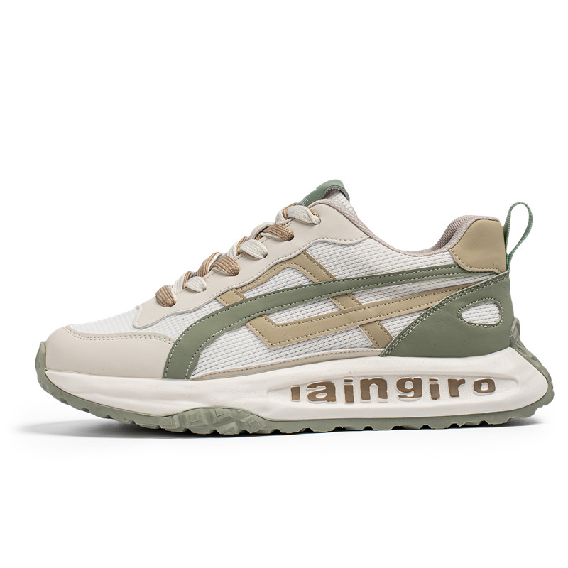 JANECO Скользоустойчивые износостойкие дышащие мужские лоу-топы бежево-зеленые, цвет Beige Green
JANECO Скользоустойчивые износостойкие дышащие мужские лоу-топы бежево-зеленые, цвет Beige Green