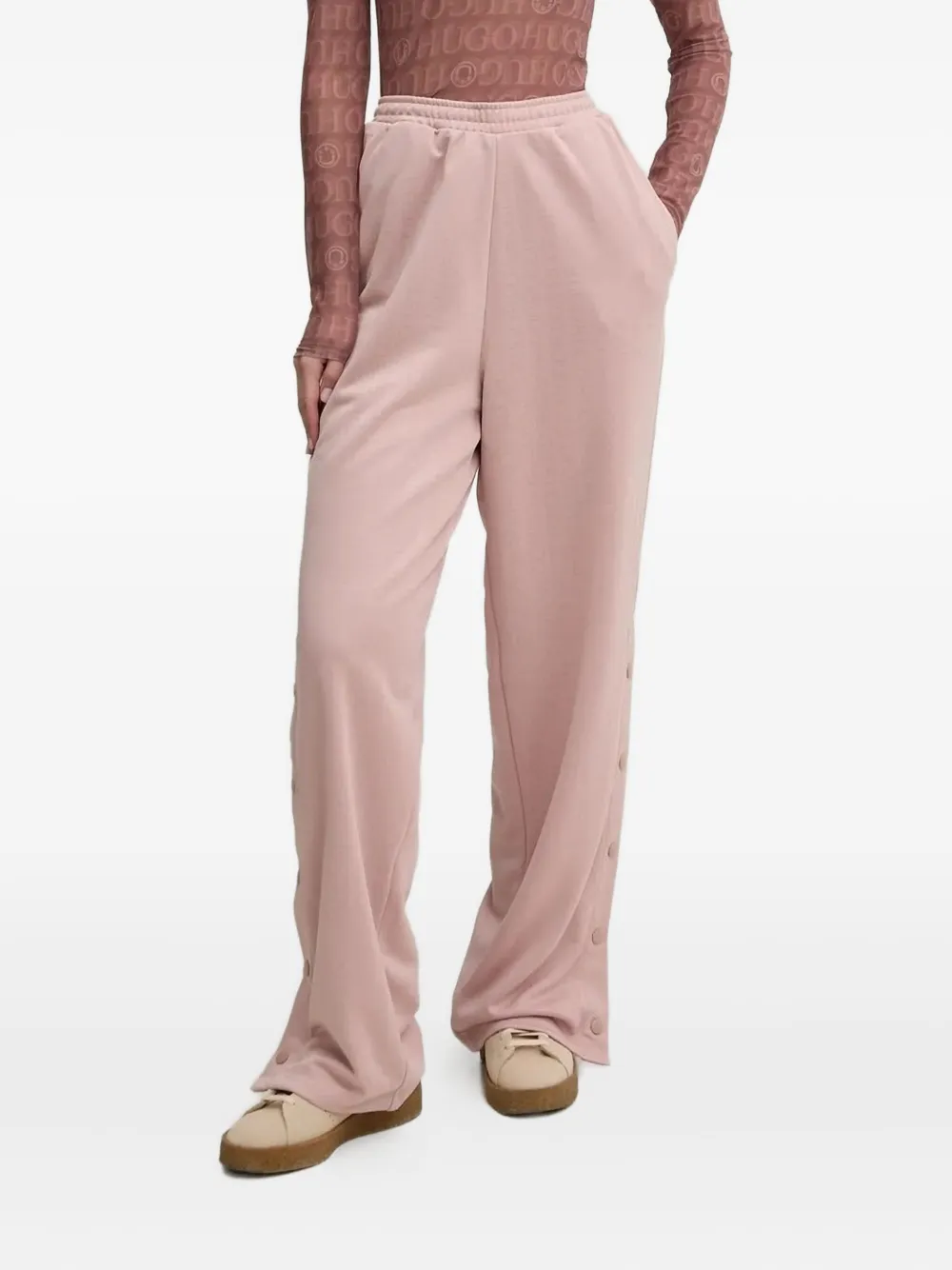 Брюки с пуговицами Hugo, розовый
Брюки с пуговицами Hugo, розовый