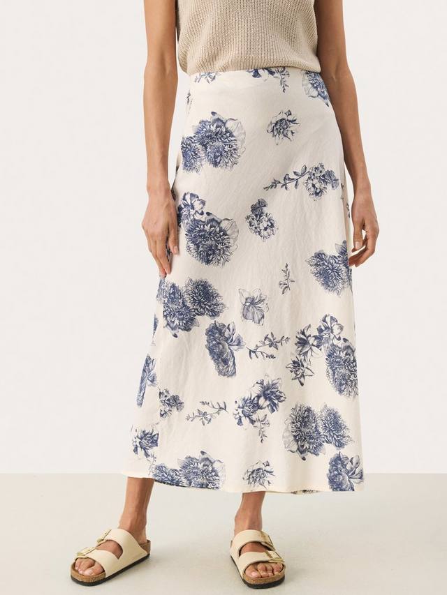 Ниттас миди-юбка из льняной смеси с цветочным принтом Part Two
Ниттас миди-юбка из льняной смеси с цветочным принтом Part Two