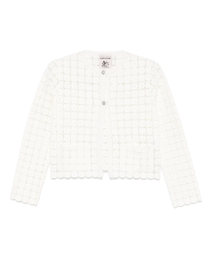 Кардиган Кассандры Semicouture, белый
Кардиган Кассандры Semicouture, белый