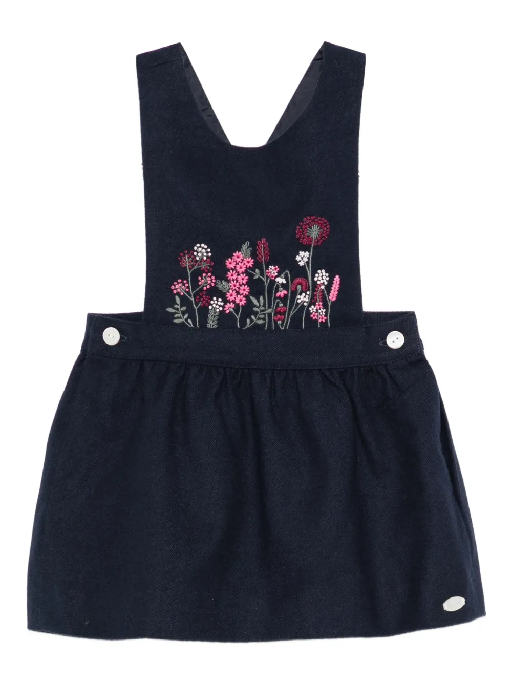 Платье с вышивкой и перекрестными бретелями на спинке Tartine Et Chocolat, синий
Платье с вышивкой и перекрестными бретелями на спинке Tartine Et Chocolat, синий