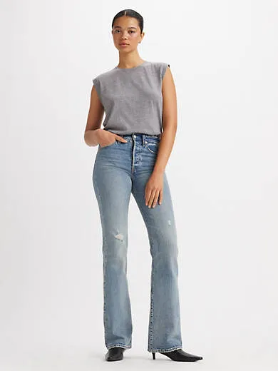 Женские джинсы на танкетке Bootcut Levi's, цвет Back In Town - Medium Wash
Женские джинсы на танкетке Bootcut Levi's, цвет Back In Town - Medium Wash