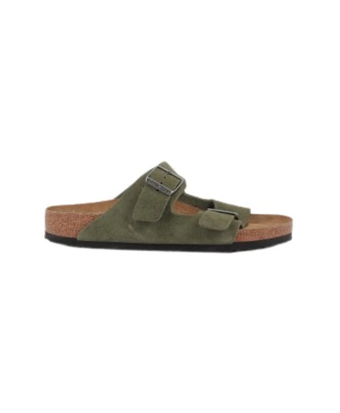 Зеленые тапочки Birkenstock, зеленый
Зеленые тапочки Birkenstock, зеленый