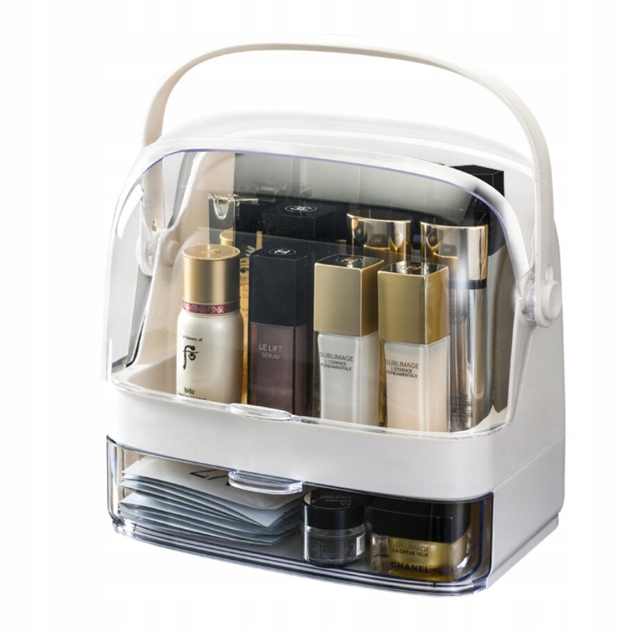 Органайзер для шкатулки для косметических шкафов с выдвижными ящиками, портативный Ecru F28 Korbi
Органайзер для шкатулки для косметических шкафов с выдвижными ящиками, портативный Ecru F28 Korbi