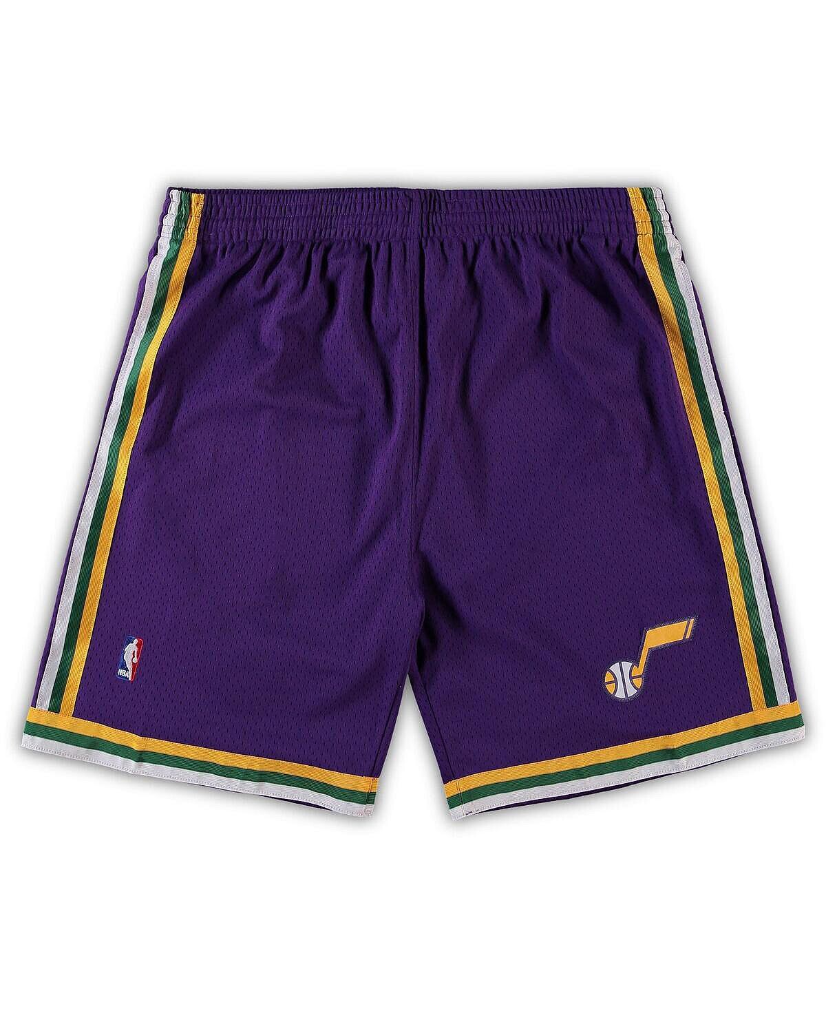 Мужские фиолетовые шорты Utah Jazz Big and Tall из твердой древесины Classics Team Swingman Mitchell & Ness
Мужские фиолетовые шорты Utah Jazz Big and Tall из твердой древесины Classics Team Swingman Mitchell & Ness