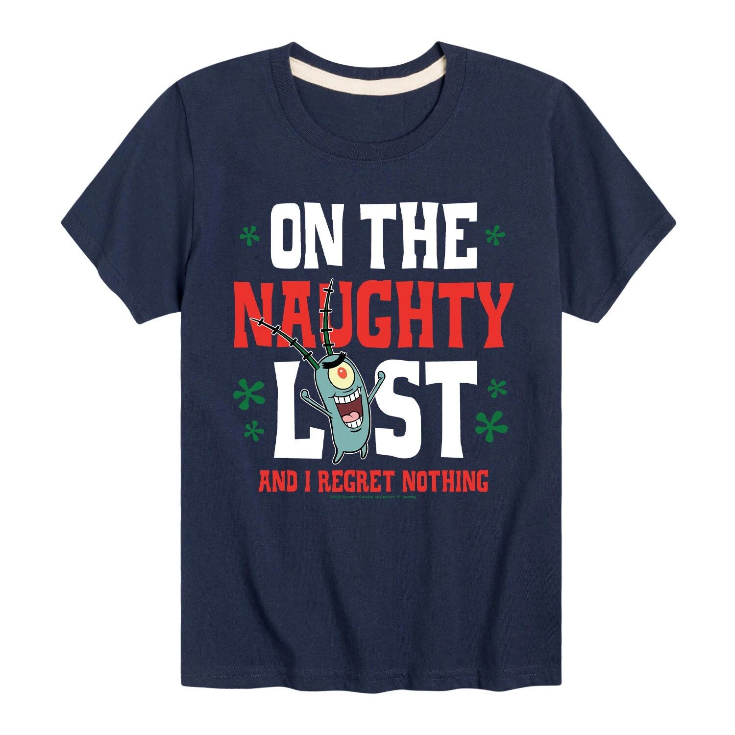 Футболка Plankton Naughty List для мальчиков 8–20 лет с рисунком «Губка Боб Квадратные Штаны» Nickelodeon, синий
Футболка Plankton Naughty List для мальчиков 8–20 лет с рисунком «Губка Боб Квадратные Штаны» Nickelodeon, синий