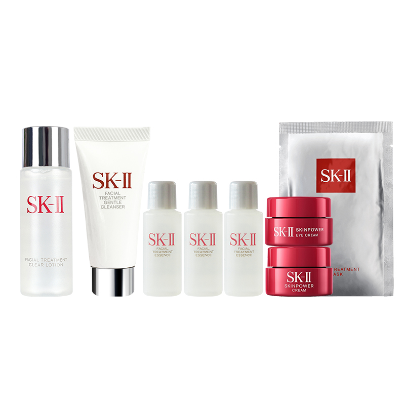 SK II Classic Clear Lotion Fairy Water Serums Lotion Sample Skincare Set для подтяжки, увлажнения и контроля жирности SK-II, clear cream 30ml + cleansing 20g + cream 2.5g + fairy water 10ml*3+ mask
SK II Classic Clear Lotion Fairy Water Serums Lotion Sample Skincare Set для подтяжки, увлажнения и контроля жирности SK-II, clear cream 30ml + cleansing 20g + cream 2.5g + fairy water 10ml*3+ mask