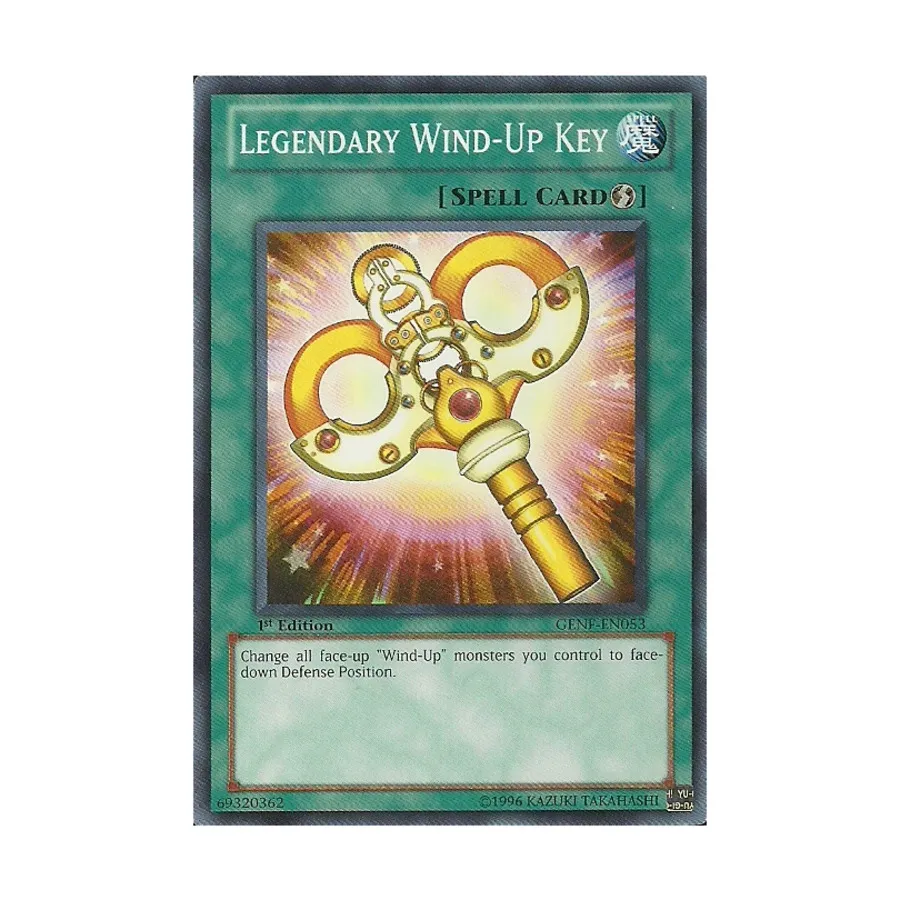 CCG Легендарный заводной ключ (обычный), Yu-Gi-Oh - Generation Force - Singles
CCG Легендарный заводной ключ (обычный), Yu-Gi-Oh - Generation Force - Singles