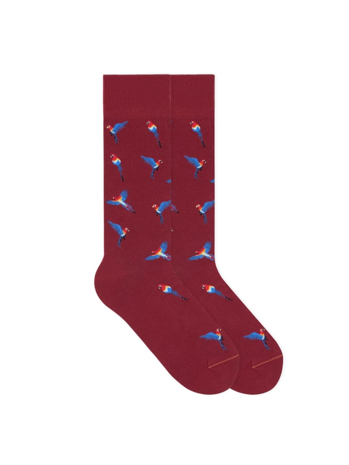Von Jungfeld Носки с узором, иконка попугая в Бордо
Von Jungfeld Носки с узором, иконка попугая в Бордо