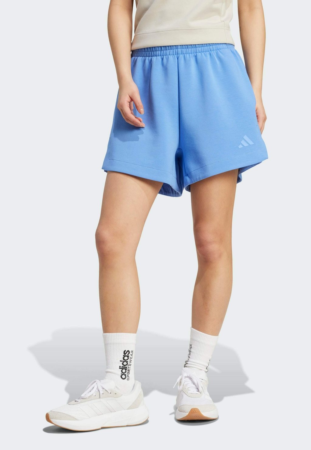 Шорты ALL SZN SOFT LUX LOOSE - Tracksuit bottoms Adidas Sportswear, синий 
Шорты ALL SZN SOFT LUX LOOSE - Tracksuit bottoms Adidas Sportswear, синий