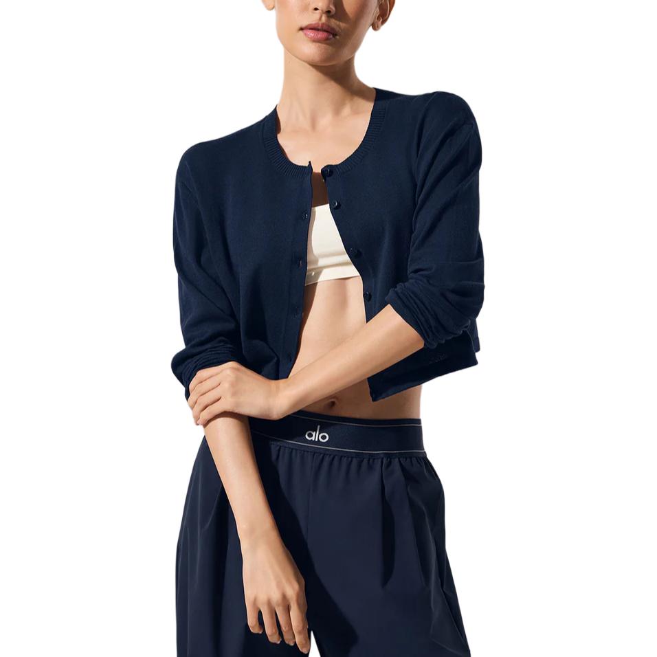 Женский свитер Alo Yoga, синий/темно-синий
Женский свитер Alo Yoga, синий/темно-синий