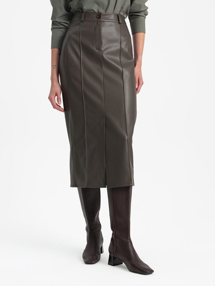 Юбка до колена BGN, оливковый
Юбка до колена BGN, оливковый