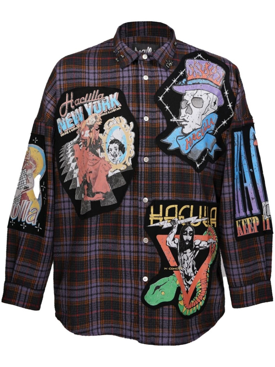 Haculla рубашка Crown Royale с графичным принтом, черный
Haculla рубашка Crown Royale с графичным принтом, черный