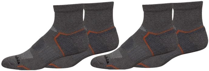 Columbia Мужские носки Quarter Balance Point (4 пары), Dark Grey
Columbia Мужские носки Quarter Balance Point (4 пары), Dark Grey