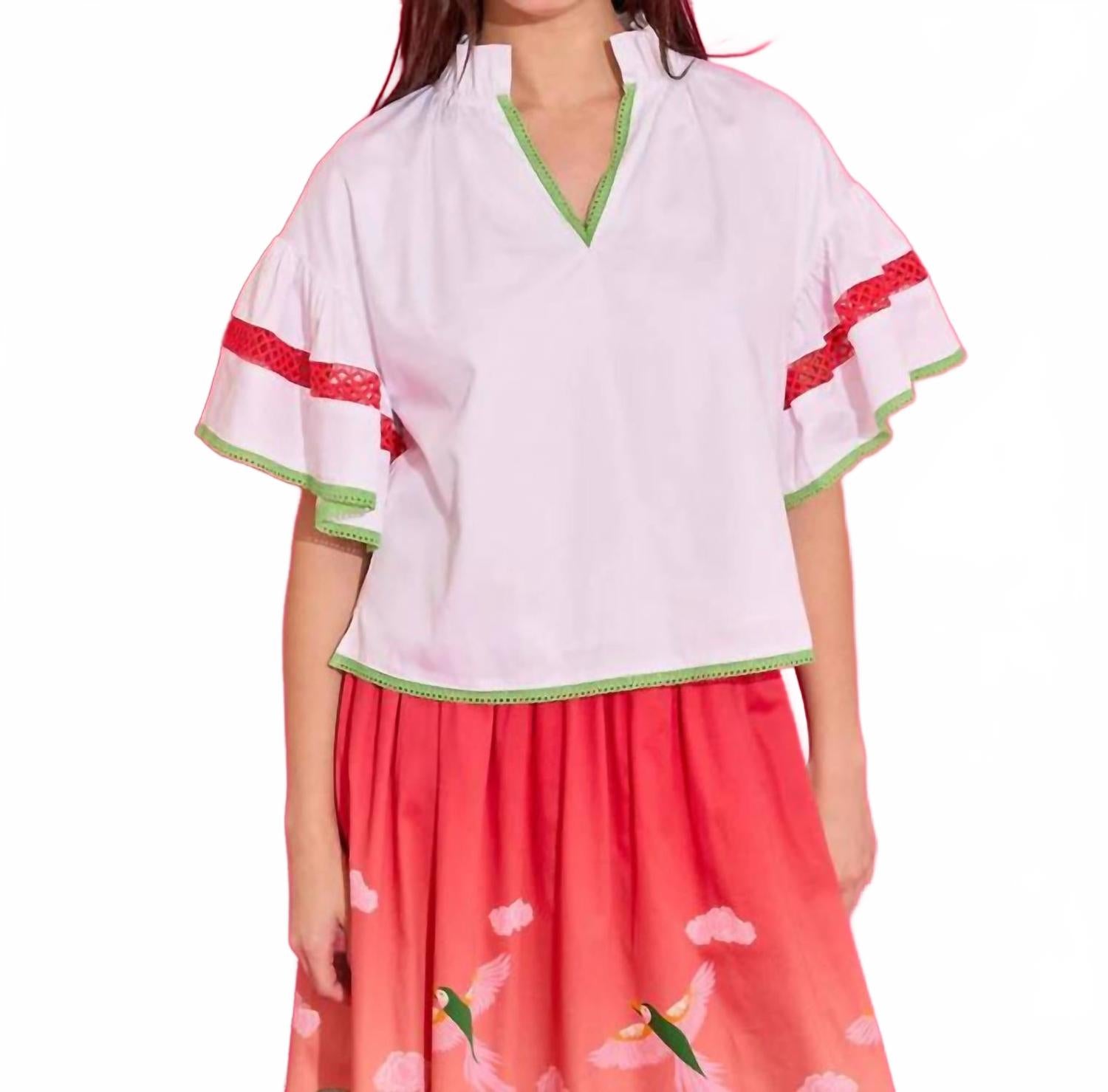 Топ June белый Alden Adair
Топ June белый Alden Adair