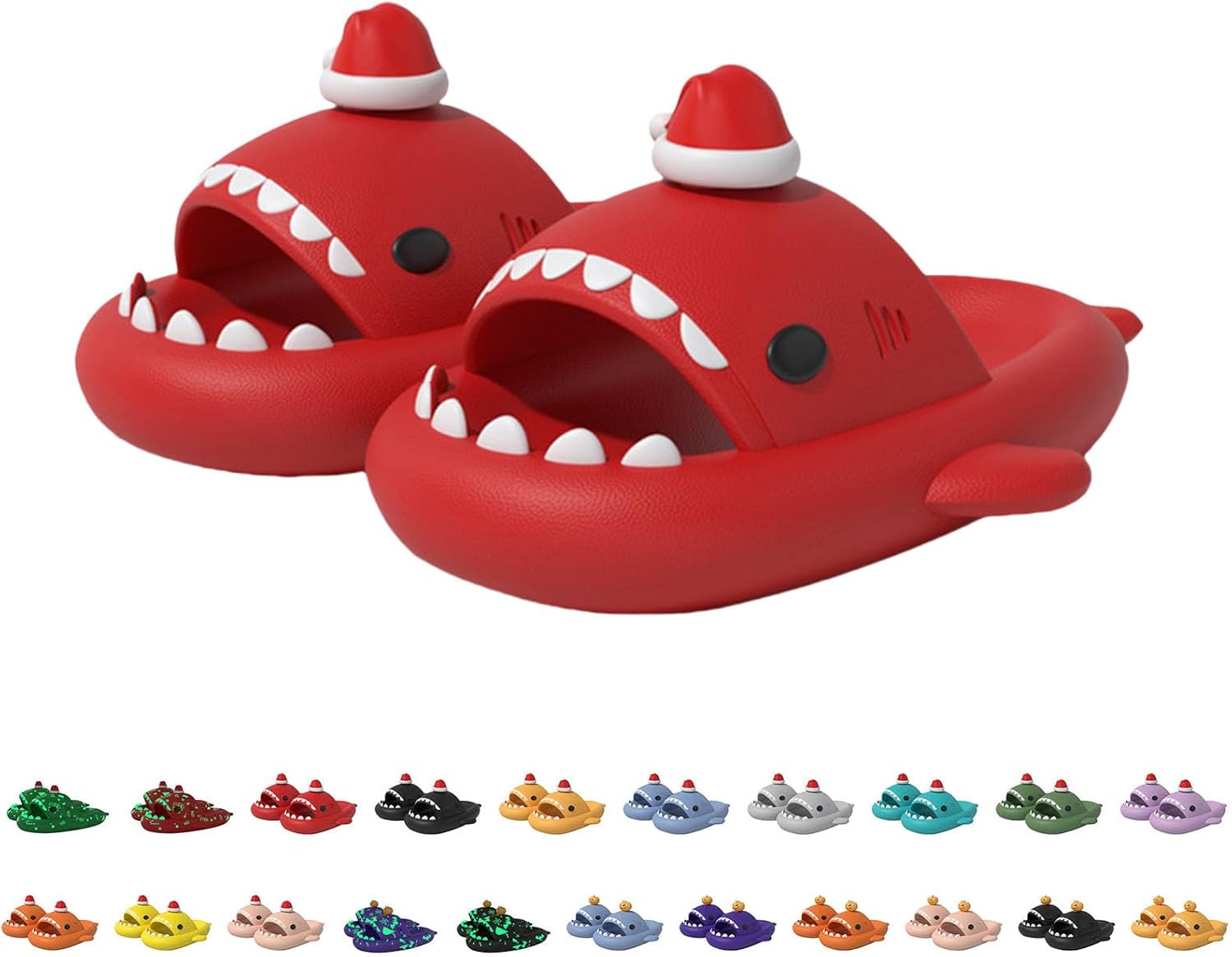 Сланцы с акулой на Хэллоуин, рождественские сланцы с акулой, облачные сланцы с акулой 3D мультяшные тапочки для женщин и мужчин Generic, красный
Сланцы с акулой на Хэллоуин, рождественские сланцы с акулой, облачные сланцы с акулой 3D мультяшные тапочки для женщин и мужчин Generic, красный