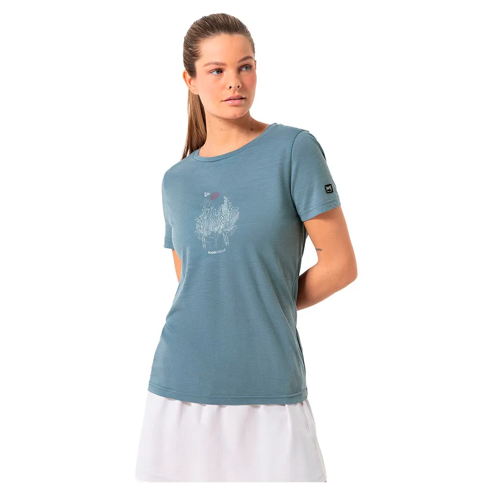Футболка с коротким рукавом Super.natural Flowerhands, синий
Футболка с коротким рукавом Super.natural Flowerhands, синий