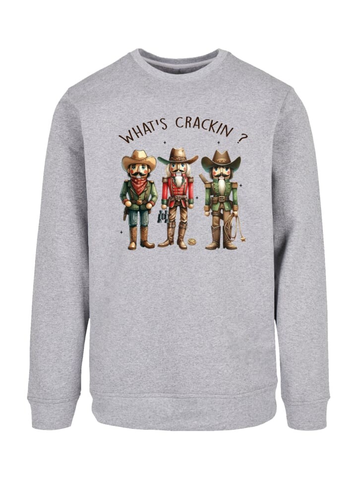 Толстовка F4NT4STIC Sweatshirt Whats Crackin Nutcrackers Cowboys Cute Weihnacht, пятнистый серый
Толстовка F4NT4STIC Sweatshirt Whats Crackin Nutcrackers Cowboys Cute Weihnacht, пятнистый серый