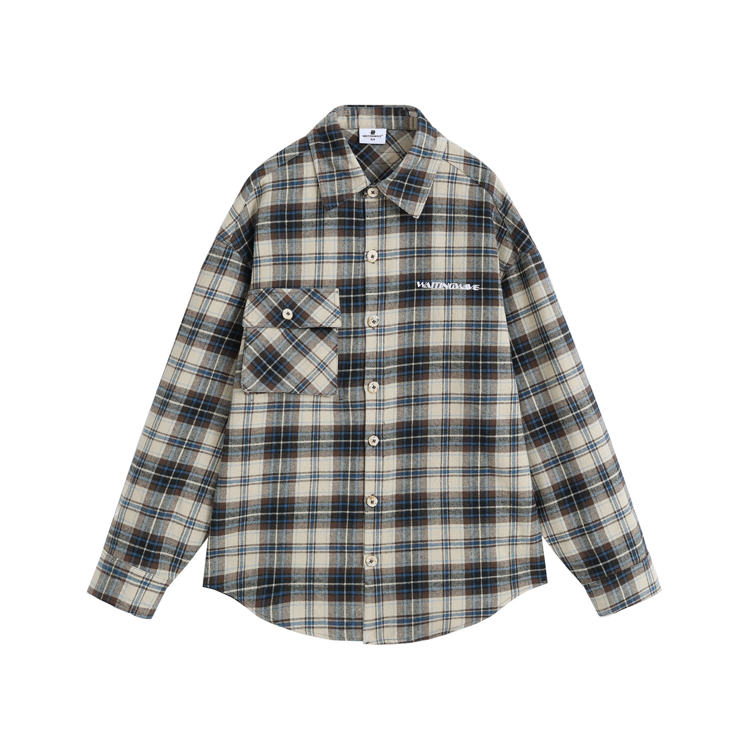 Рубашка унисекс WAITINGWAVE, Милангер
Рубашка унисекс WAITINGWAVE, Милангер