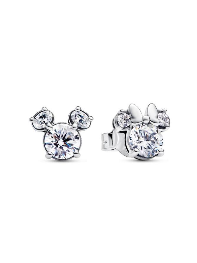Серьги Pandora Disney Mickey Mouse & Minnie Mouse Sparkling Stud Earrings, стерлинговое серебро
Серьги Pandora Disney Mickey Mouse & Minnie Mouse Sparkling Stud Earrings, стерлинговое серебро