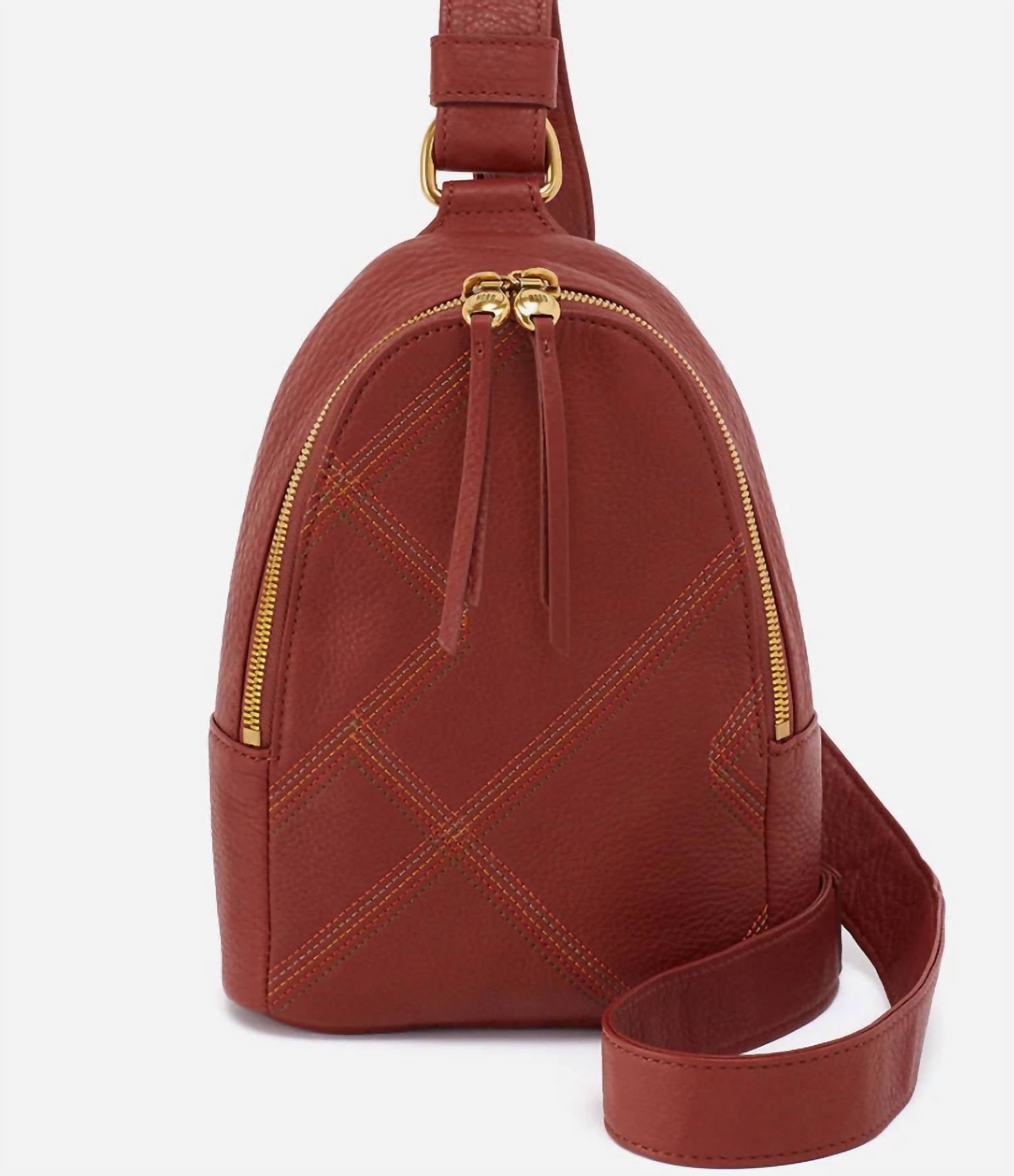 Ржавая сумка-слинг "Папоротник" HOBO, Rust 
Ржавая сумка-слинг "Папоротник" HOBO, Rust