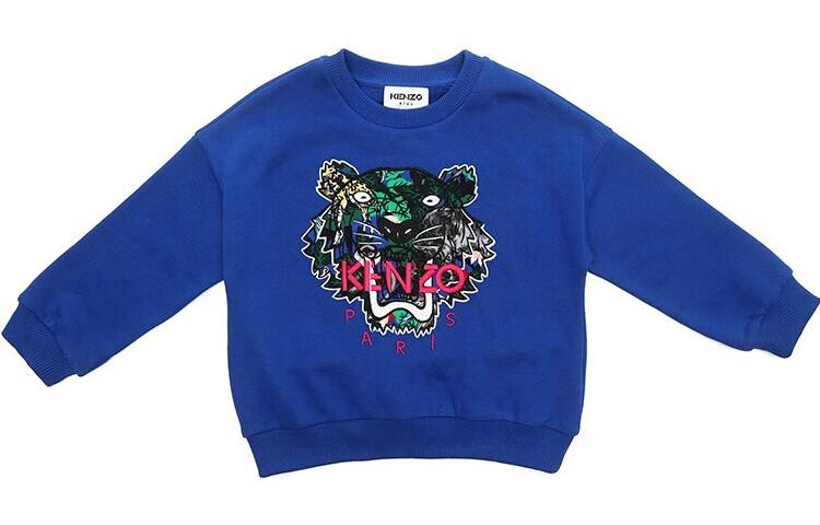 Толстовка детская Kenzo с принтом, синий / черный
Толстовка детская Kenzo с принтом, синий / черный