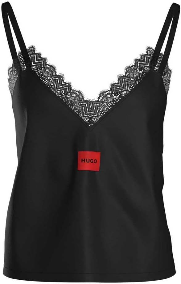 HUGO Женская Red Label Кружевной Cami Ночная майка, Black 1
HUGO Женская Red Label Кружевной Cami Ночная майка, Black 1