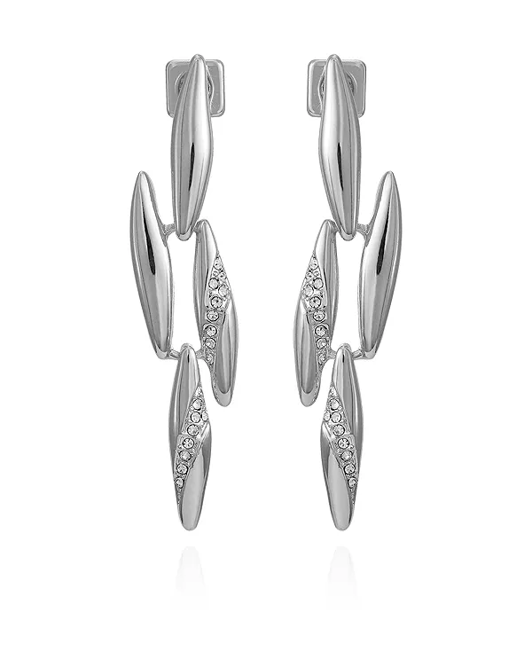 Серьги-Подвески из серебристого стекла и камня Vince Camuto, silver
Серьги-Подвески из серебристого стекла и камня Vince Camuto, silver