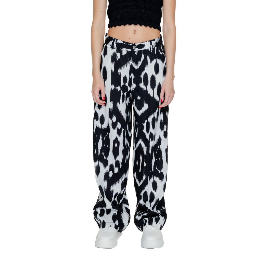 Черные льняные джинсы и брюки Street One
Черные льняные джинсы и брюки Street One