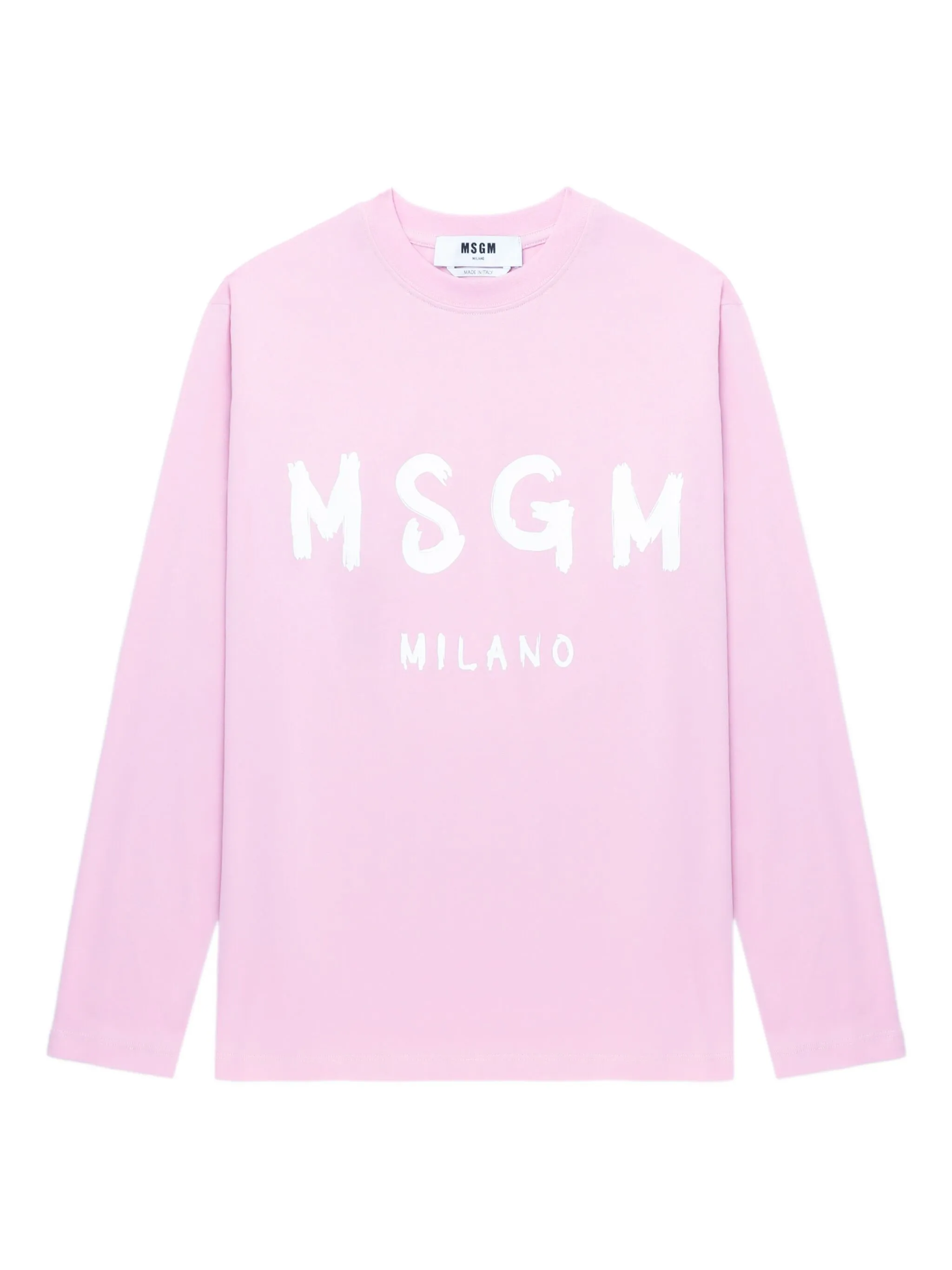Лонгслив с логотипом Msgm, розовый
Лонгслив с логотипом Msgm, розовый