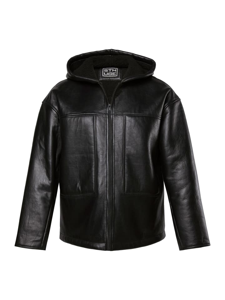 Кожаная куртка STHUGE, черный
Кожаная куртка STHUGE, черный