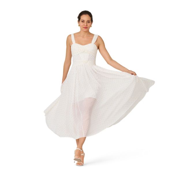 Женское платье миди с принтом и плиссировкой J. Mendel, цвет gold clip dot
Женское платье миди с принтом и плиссировкой J. Mendel, цвет gold clip dot