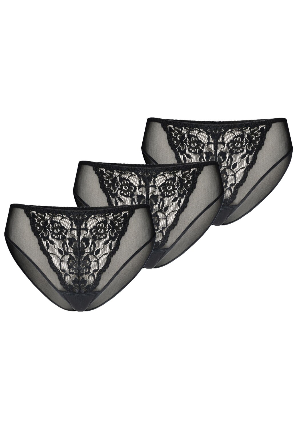 Трусы Teyli 3er Pack: Mesh mit floraler Spitze Glamour, черный
Трусы Teyli 3er Pack: Mesh mit floraler Spitze Glamour, черный