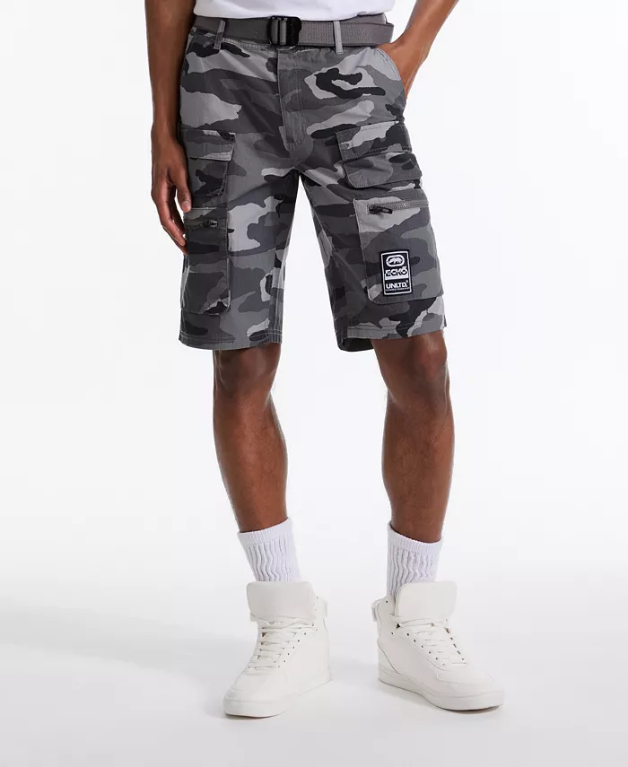 Мужские освежающие карго-шорты с поясом Ecko Unltd, серый
Мужские освежающие карго-шорты с поясом Ecko Unltd, серый